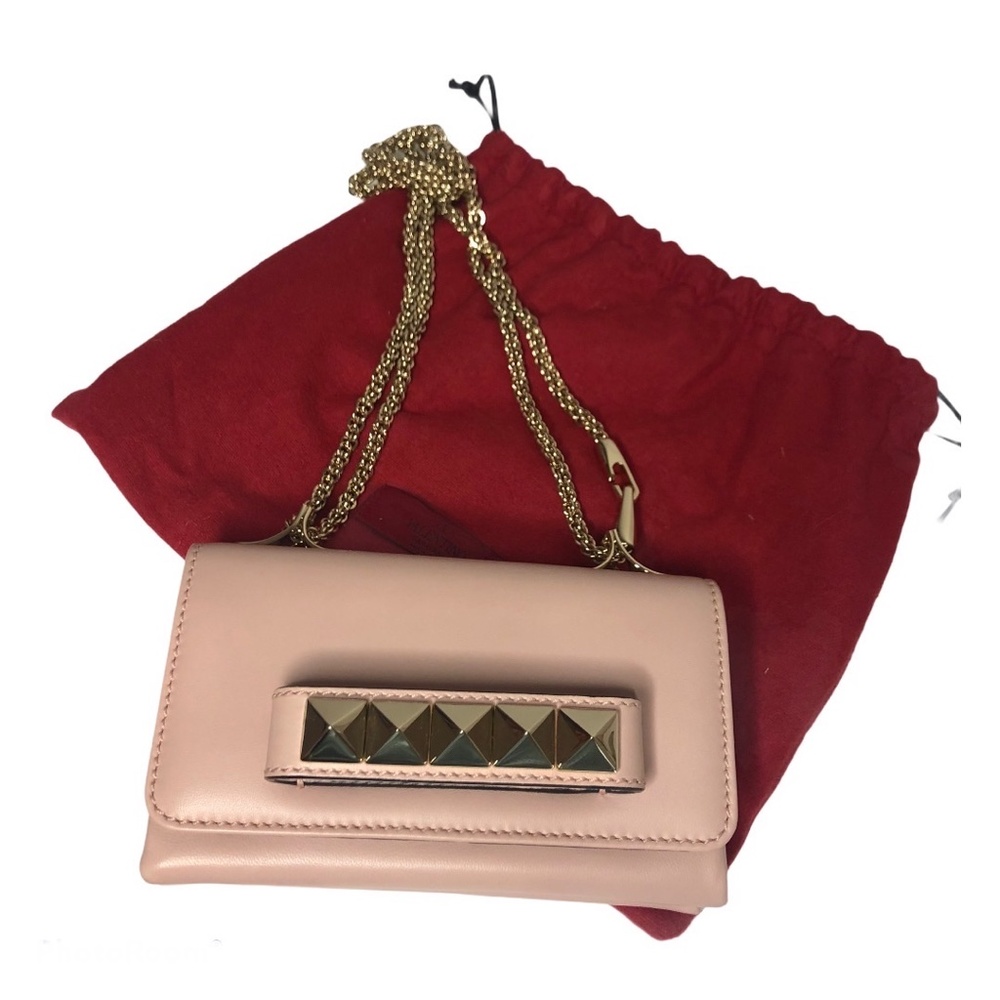 Valentino Garavani vavavoom clutch in light pink - Picture 3 of 6